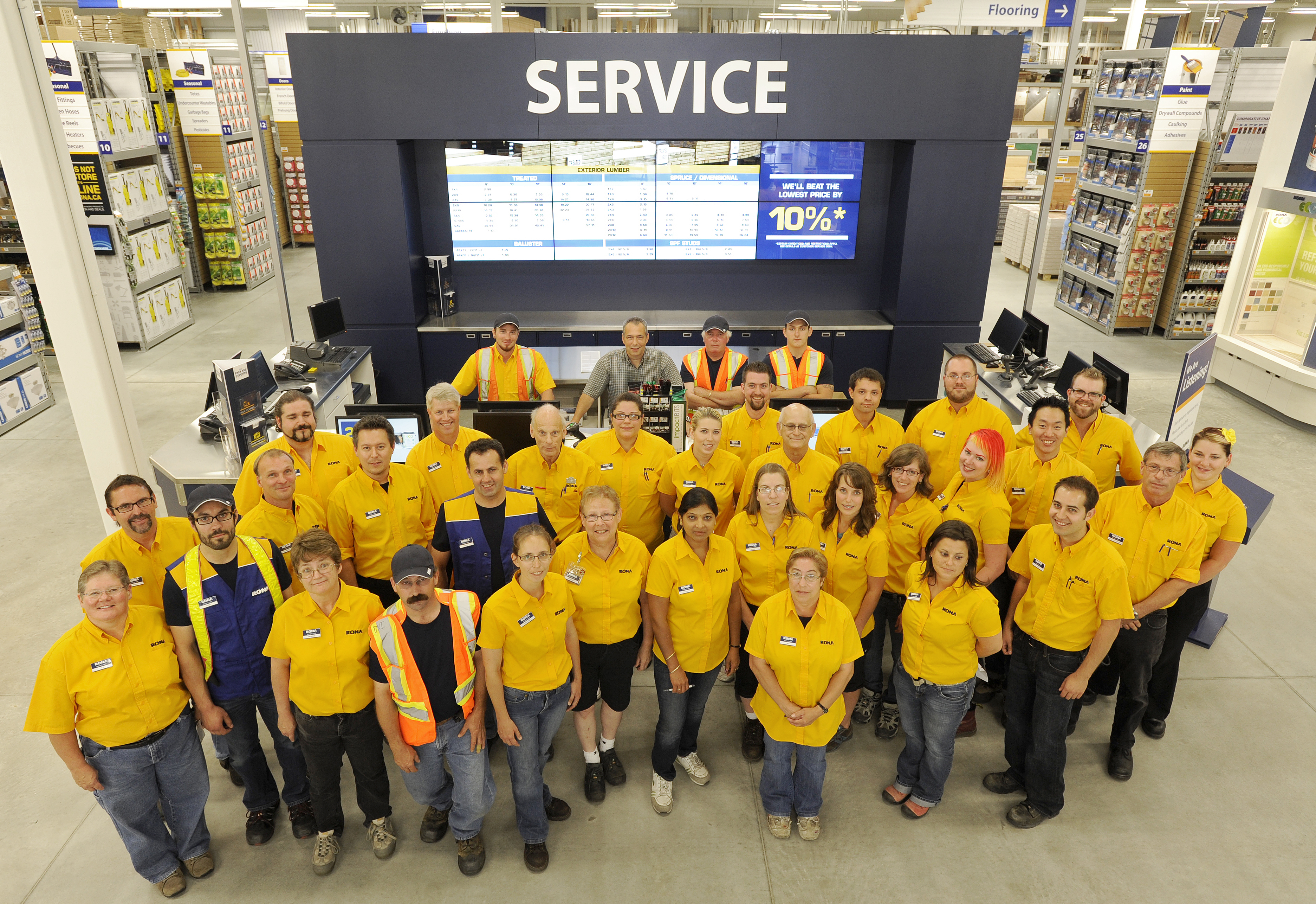 RONA gets closer to the customers with the launch of its first