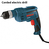 Corded-electric-drill