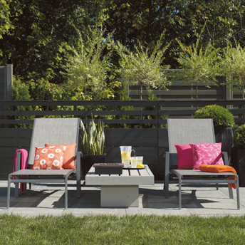 A patio coffee table adds style and functionality to any patio or deck