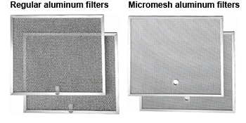 Aluminium-hood-filter-micromesh