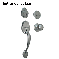 Entrance lockset