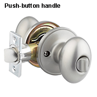Push-button handle