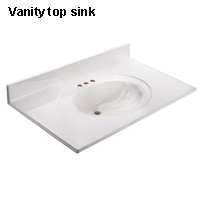 Vanity top sink