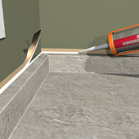 Install Post Formed Kitchen Countertops, How To Caulk Kitchen Countertop