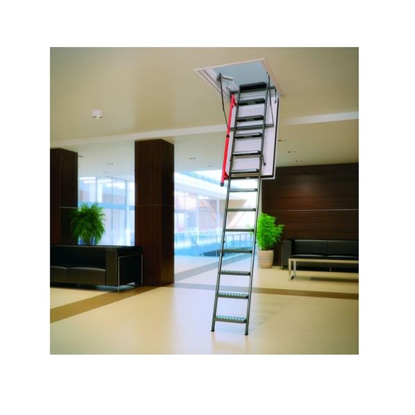 Fakro Folding Attic Ladder 23.5" x 47" Steel Gray 862401 RONA