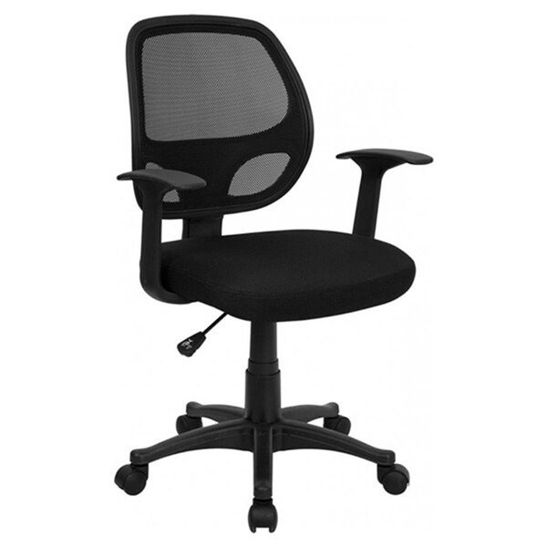 Chaise De Bureau Ergonomique Youhauchair - Accoudoirs Rabattables, Soutien Lombaire, Noir