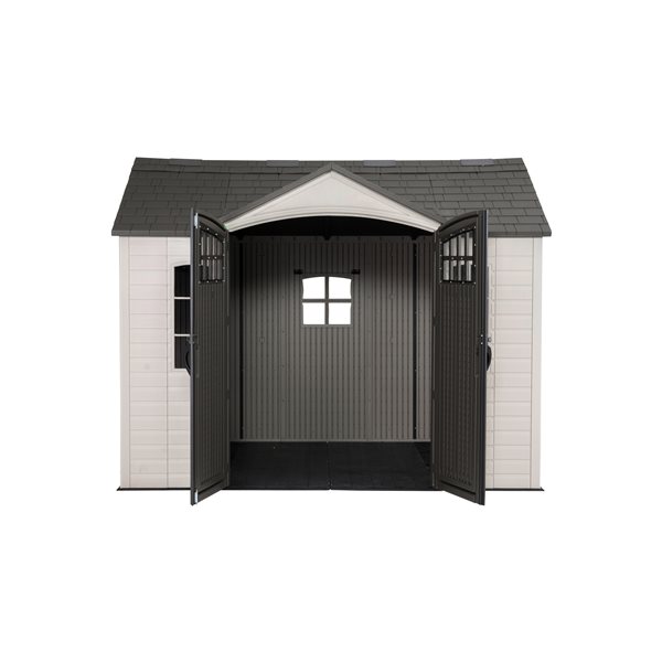 Small Rona Sheds LIFETIME 10-ft x 8-ft Brown and Grey Outdoor Storage Shed 60333 | RONA